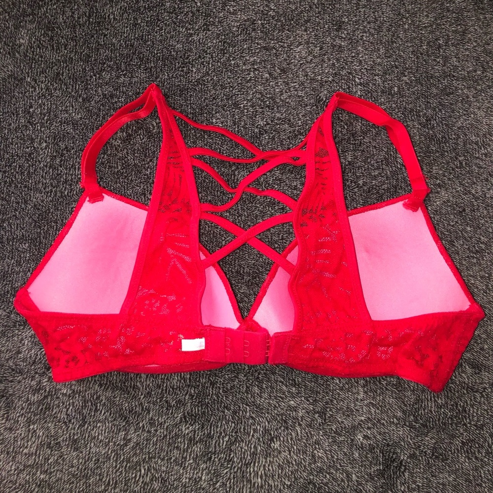 Red Bralette - Picture 3 of 9